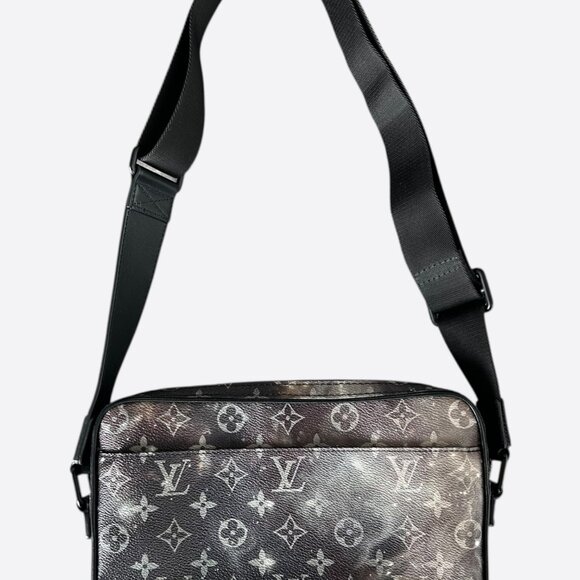 Louis Vuitton Black Galaxy Alpha Messenger Bag - Picture 1 of 4
